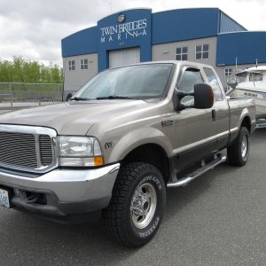 Media 'Truck For Sale - 2003 F250 4x4 with V10' in album 'Time for 100 hour service at 9 months, just in time for the "boating season" LOL.'