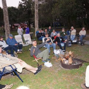 early campfire Friday night