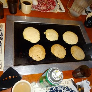 Hot cakes--two variety!