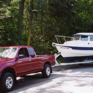 8 June 2003: Preparing to leave Washington Park.