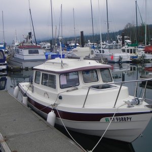 First weekend on the water, Still confused, Jim's Dorie but using SleepyC on the radio call.