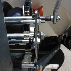 Media 'After the repair.  $6 in parts and an hour and it is much stronger than before.' in album 'Bench ratchet assembly'