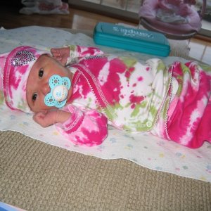 Can\'t wait for skylar to get big and catch some white c-bass!!!
