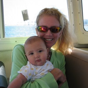 Skylar enjoying the cruise