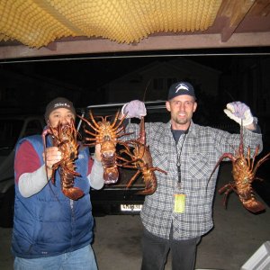 Me and Vito with some nice bugs!!
Fire up the grill!!