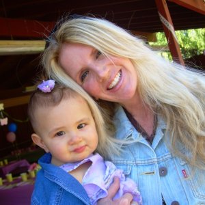 Skylar and Mummie