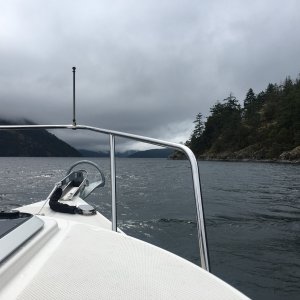 Continuing down Stuart Channel