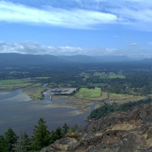 Hiked up to the top fo the hill with Brock on Thrusday