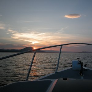 Media 'Sunset over Admiralty Island Aug 7 05' in album 'C-Alaska June 26, 05'