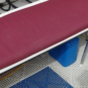 Media '(Spirit) Folding seat in cockpit' in album '(Spirit) Spirit on trailer at EQ Marine'