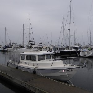 At Anacortes marina for the day to wait out the rain