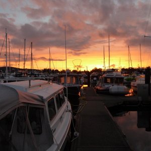 Another colorful sunset. No filters!