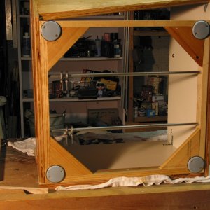 Bottom of seat box with 'abacus'