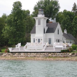 Round Island, Lighthouse turned into a personal residence.