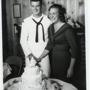 Media 'Arnold  and Marcia Huff  A handsom Couple

MARRIED 50 YEARS TODAY Sep 13 2008' in album 'My shake down cruise!!The day we picked her up!'