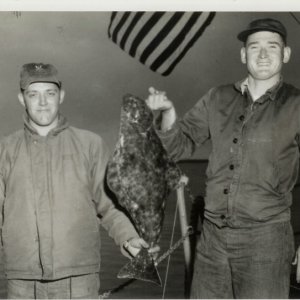 Media 'Arnold Huff and Charlie Groves In alaska  in USN' in album 'My shake down cruise!!The day we picked her up!'