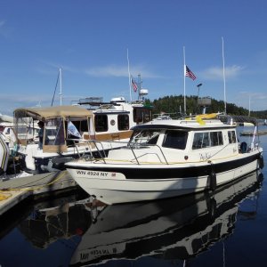 Some of the C-Brats at Friday Harbor on May 20th
