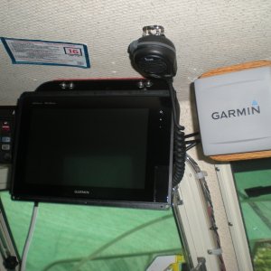 Garmin 7610 overhead mount
