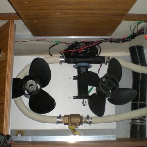 Access to plumbing and prop storage