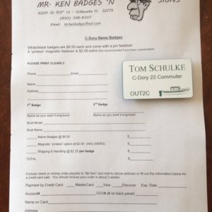 Media 'Order Form' in album 'sample tag'