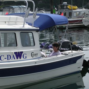 Shirley at Friday Harbor 2010
