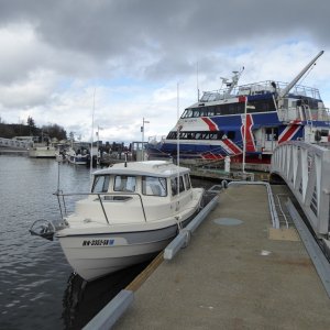 Pit stop at Langley marina