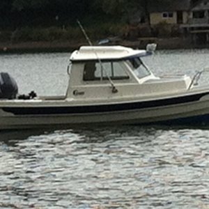 Media 'First day on the mooring buoy.' in album 'Coming in to our local boat launch.'