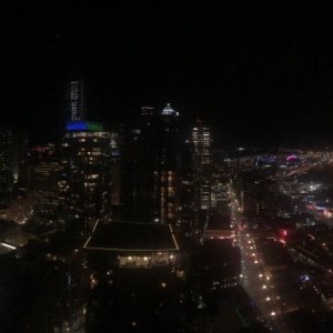 Media 'attempt at panorama' in album 'looking south from 34th floor of Tower'