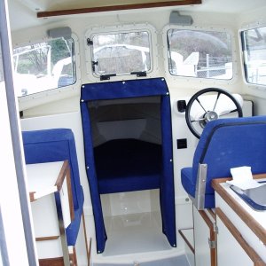 (CatyMae n Steve) Trim tab gauge this time!  They installed Bennets this time.