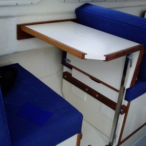 (CatyMae n Steve) Corner cut and forward-facing seat