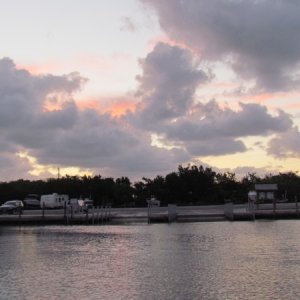 Boat ramps at Bahia Honda where the picture of the manatee was taken