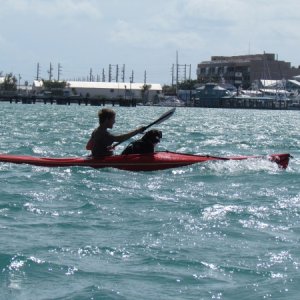 On the way into Key west
