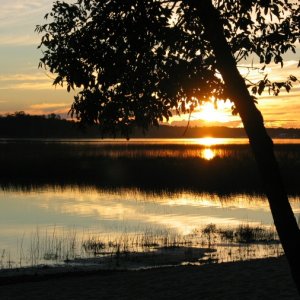 Media 'Lake Huron Sunset' in album 'DeTour Entrance Light'