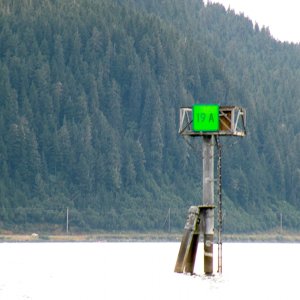 19A day marker & depth guage