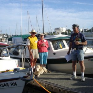 Christening of WOODDUCK
Owners are Ken and Marlyn
