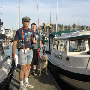 SEA COASTER is christened
Owner Anne aka BaseCampAnne
