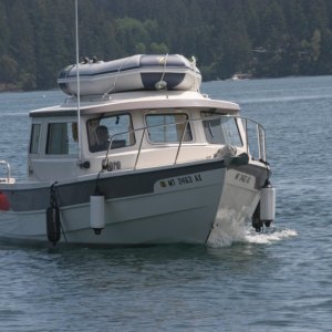 Clara arrives at Friday Harbor