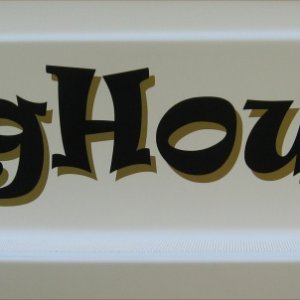 Vinyl lettering