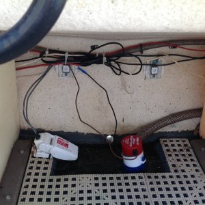 aft bilge pump and float switch