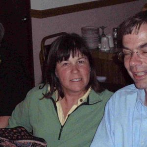 Carol Stambaugh, Nate & Betsy Leonard at 1st dinner