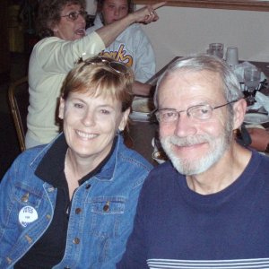 Dayna & Dave Paxton at 1st dinner