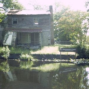 Superintendent's House, Atlantic ICW.  Seen better days no doubt.