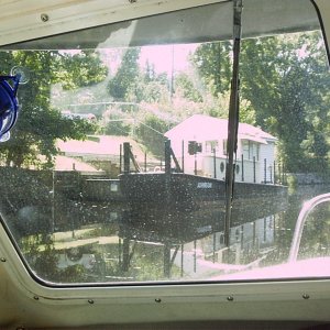 Media 'Army Corps of Engineers M/V Johnson, used to maintain canal.' in album 'Litl' Tug at dock in Dismal Swamp Canal, ready to get underway.'