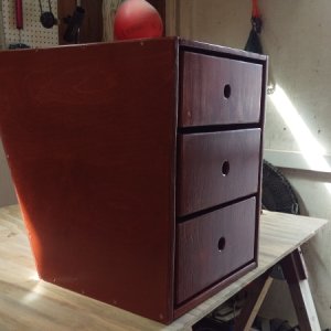 Media 'Drawer cabinet to be installed.' in album 'Under galley sink before'