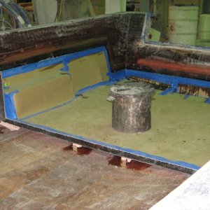 Media 'One last picture of the liner' in album '22\' Cruiser with vacuum bagging process'