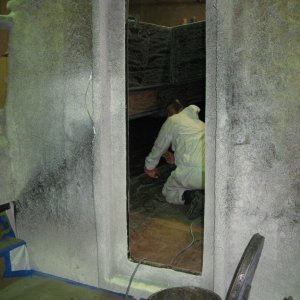 Glassing deck to hull joint