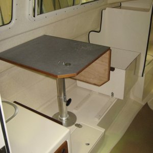 Interior shot with Dinette, ready for QC