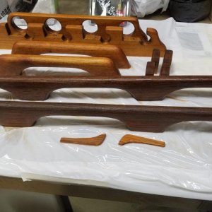 Teak parts redone