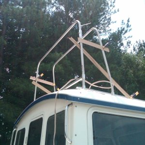pre fit carrier with both arches