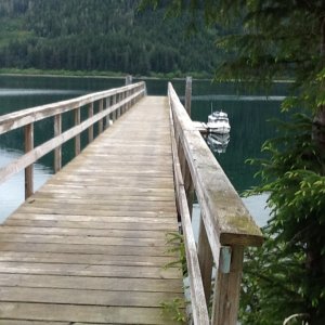 Forest Service dock on Salt Bay, Port Fredrick